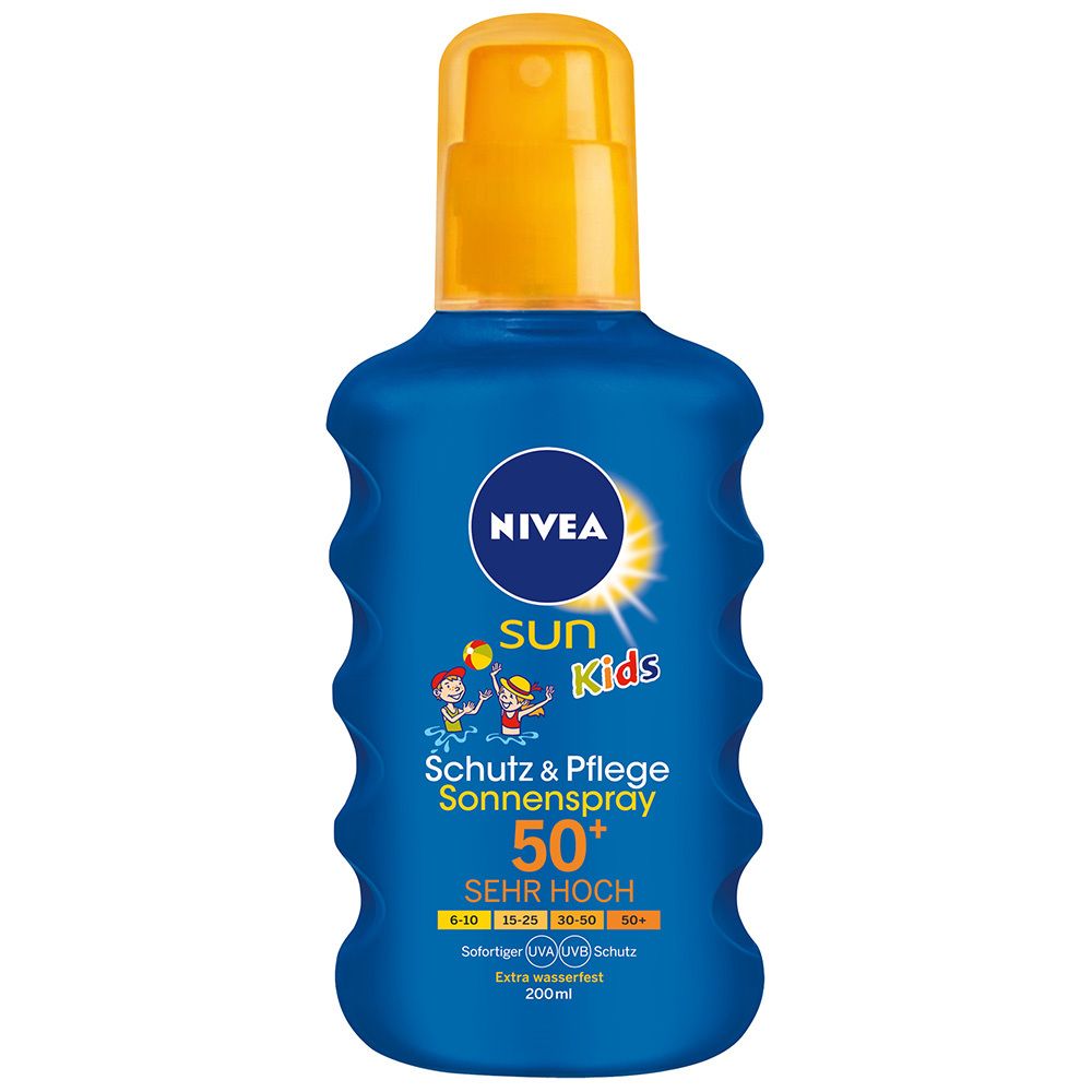 NIVEA® Sun Kids Schutz & Pflege Sonnenspray LSF 50+