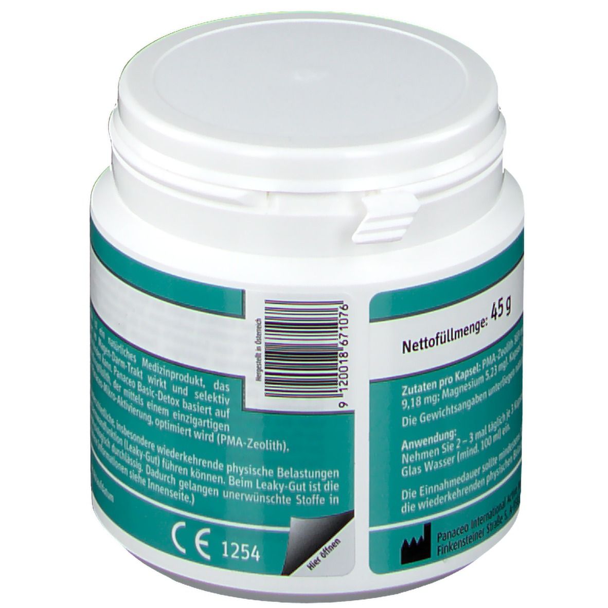 PANACEO Basic-Detox Kapseln