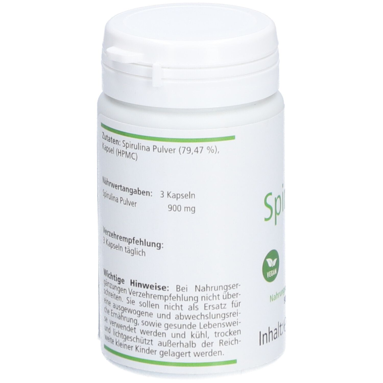 EDER Health Nutrition Spirulina