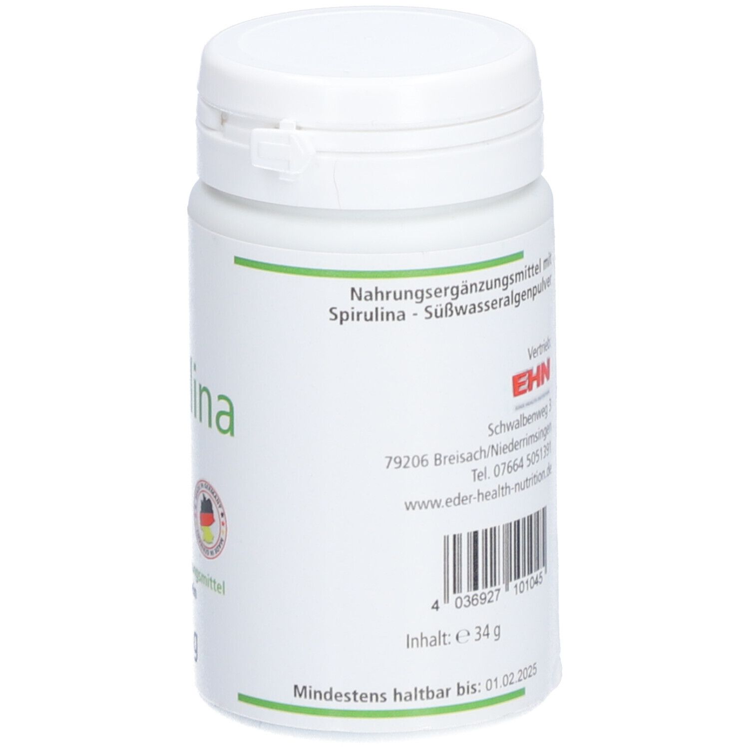 EDER Health Nutrition Spirulina