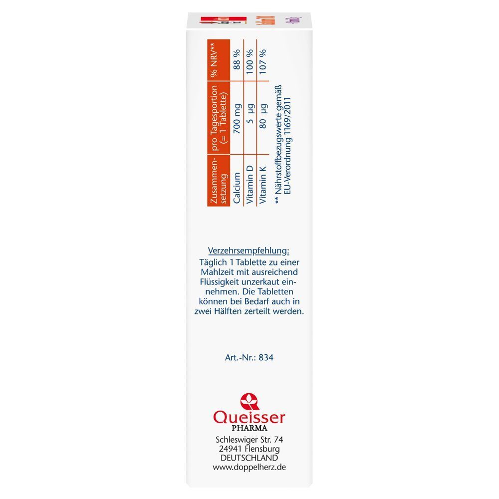 Doppelherz® aktiv Calcium 700 + Vitamin D3