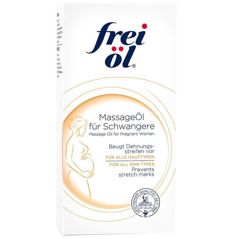 frei öl®  Huile de massage pour les femmes enceintes