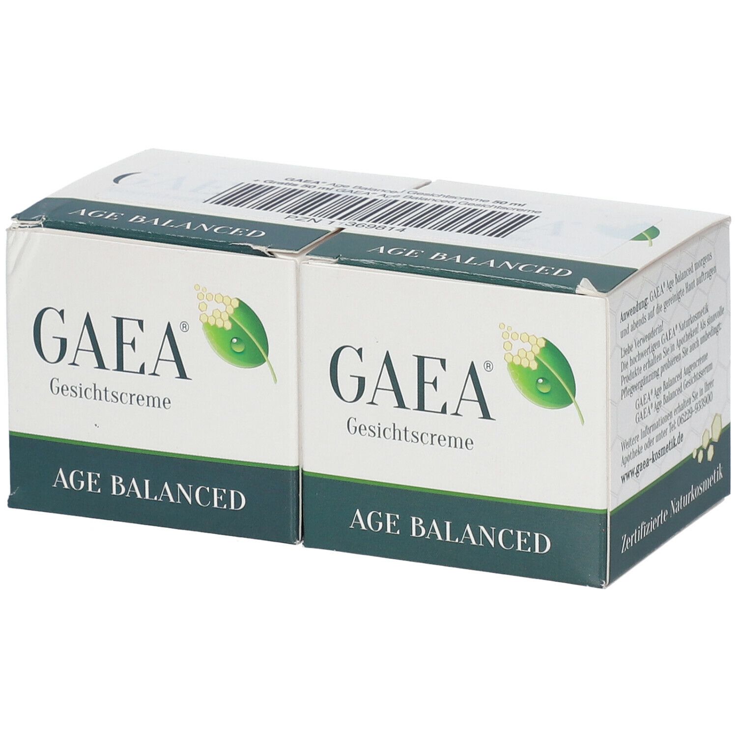 GAEA® Age Balanced Gesichtscreme +GAEA® Age Balanced Gesichtscreme GRATIS