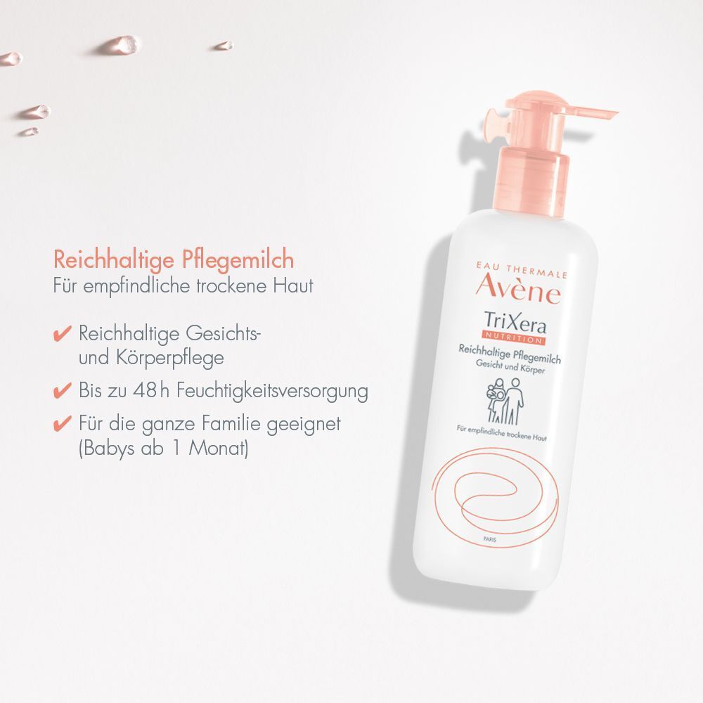 Avène TriXera Nutrition reichhaltige Pflegemilch