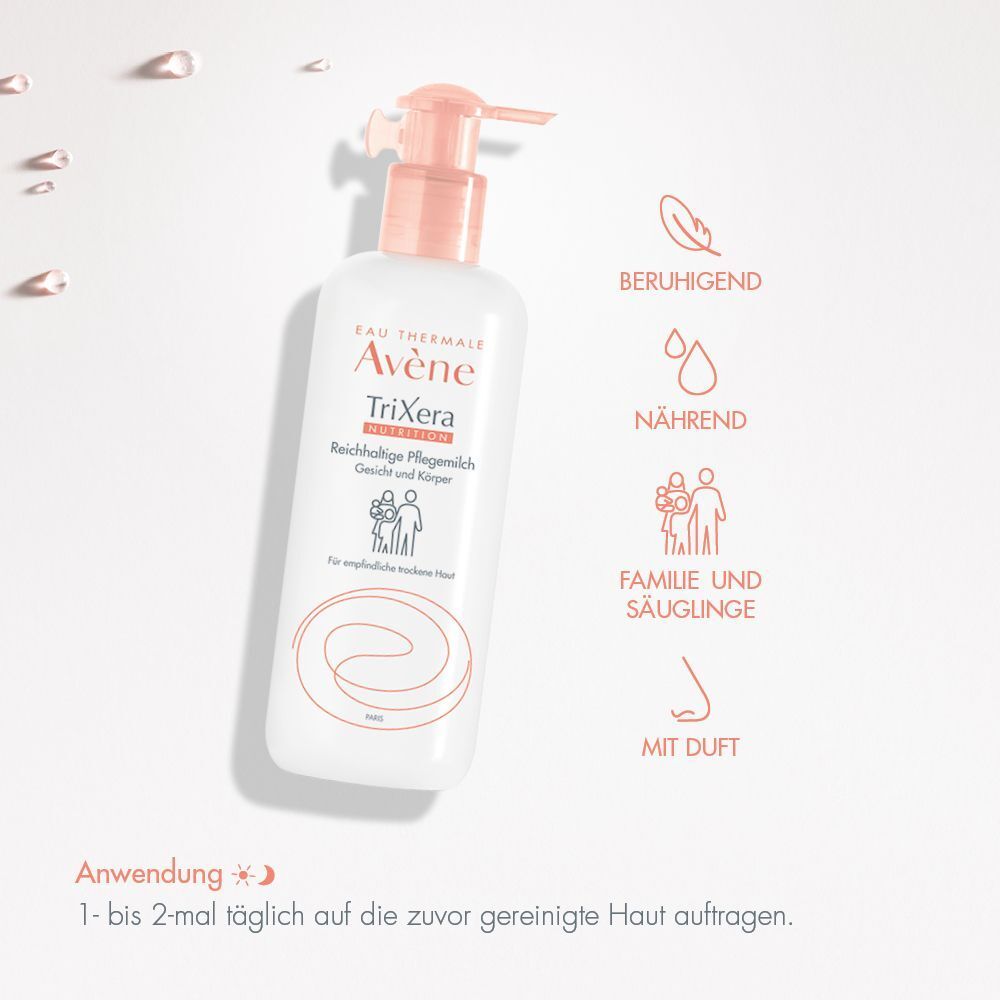 Avène TriXera Nutrition reichhaltige Pflegemilch
