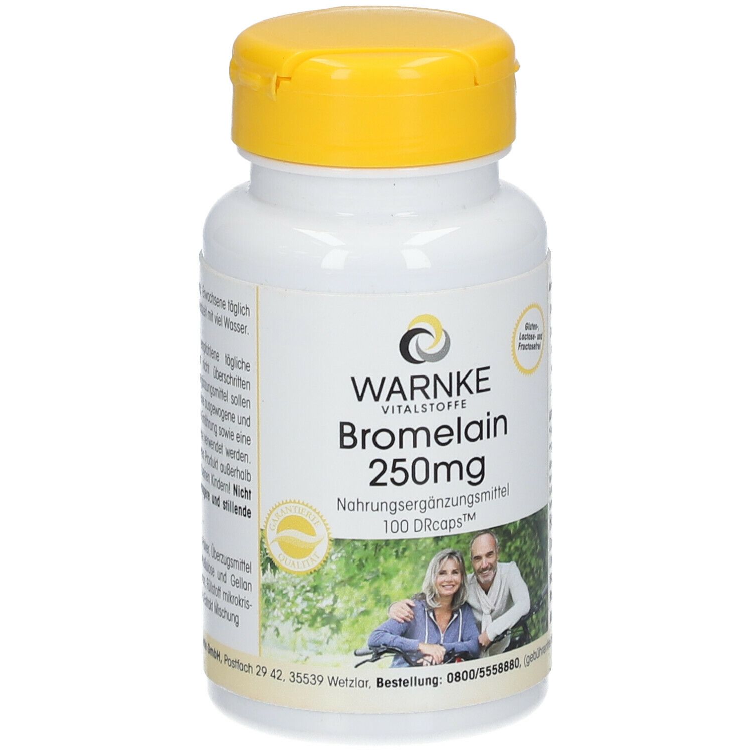 WARNKE Bromelain 250 mg