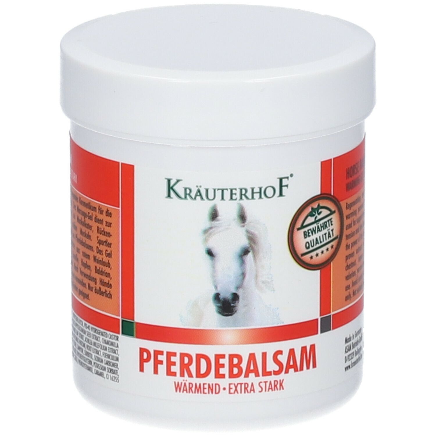 Krauterhof - Crema con Balsamo di cavallo Riscaldante 250ml — Il Negozio  del Quartiere