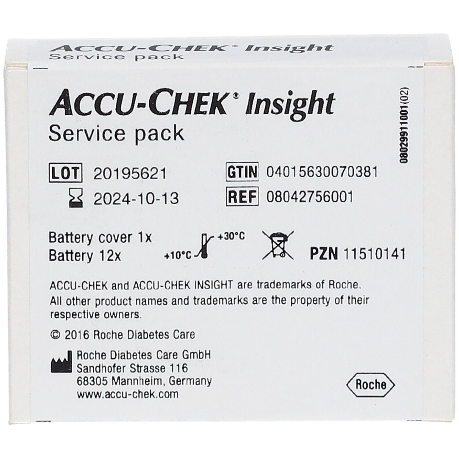 ACCU-CHEK Insight Service Pack