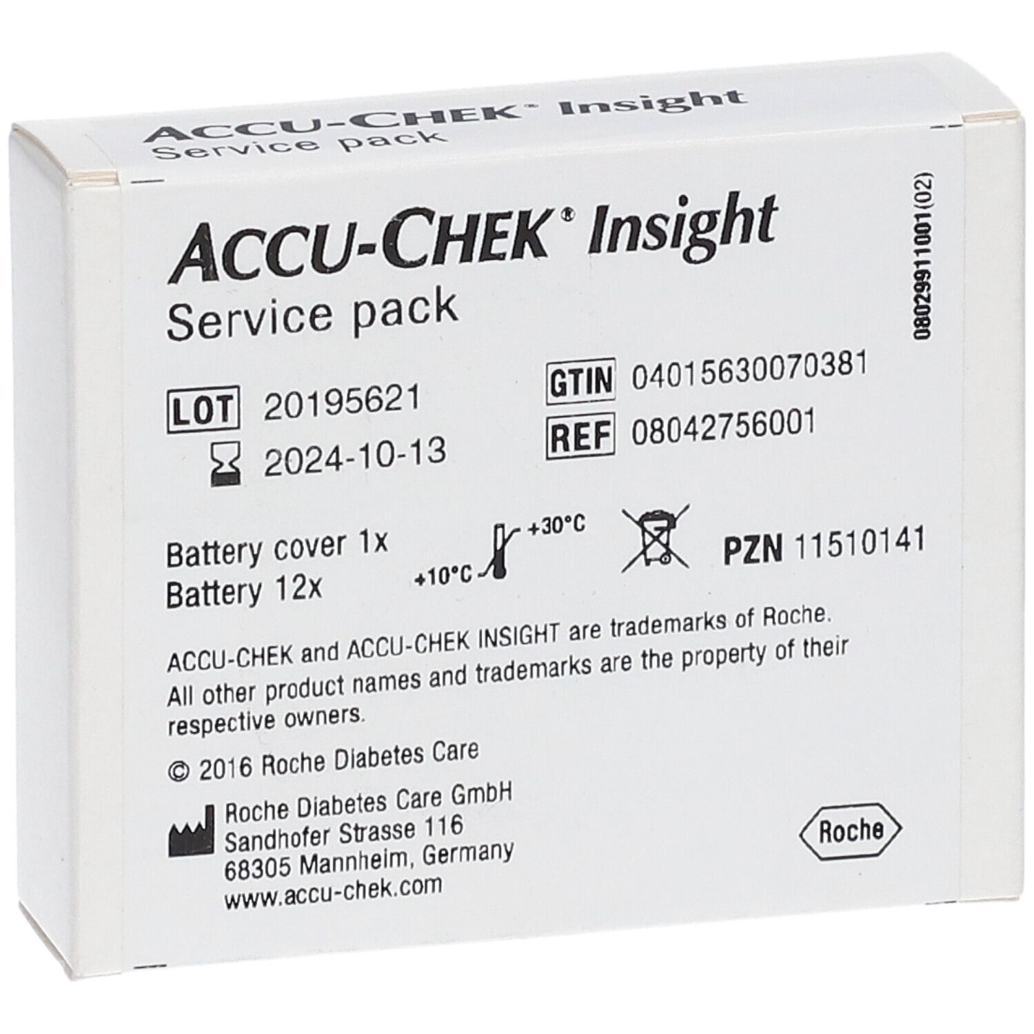 ACCU-CHEK Insight Service Pack