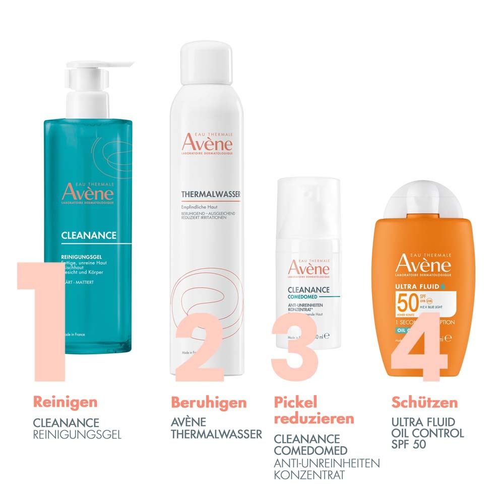 Avène Cleanance Reinigungsgel - bei Akne, Pickel und Mitesser