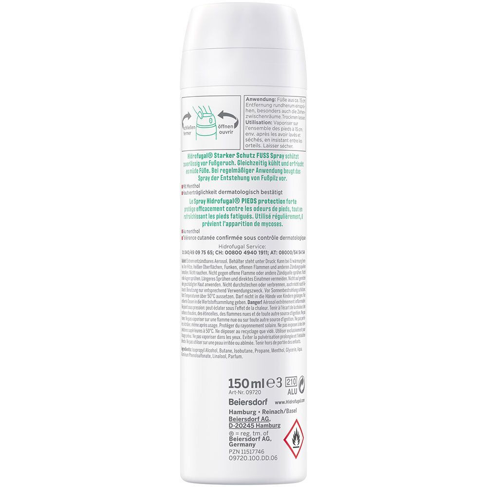 HIDROFUGAL Spray pieds