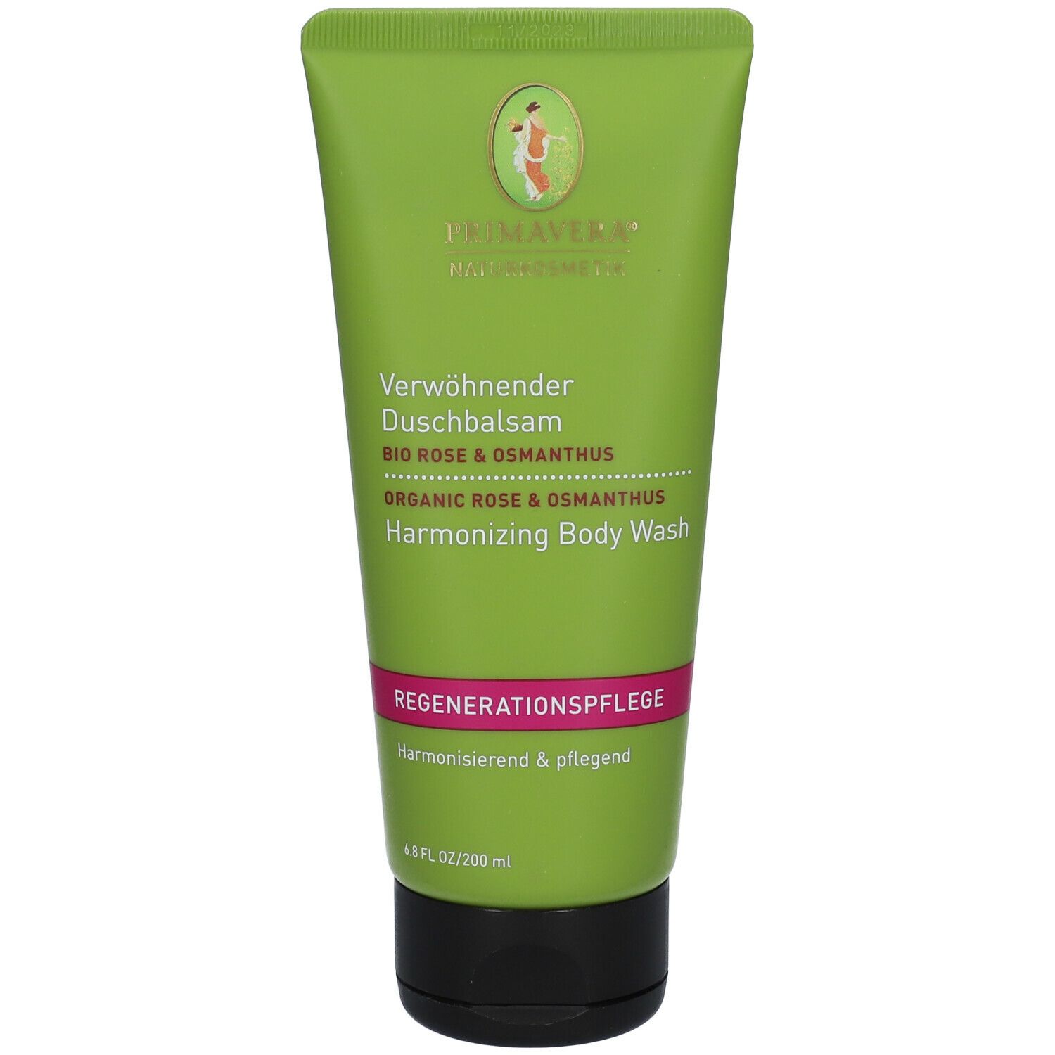 PRIMAVERA® Verwöhnender Duschbalsam Rose-Osmanthus
