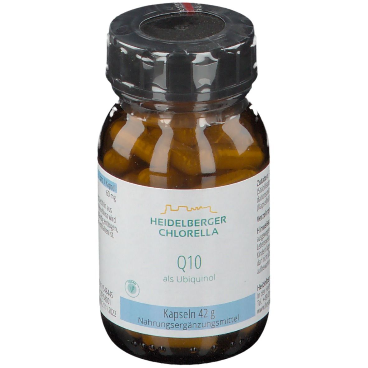 Heidelberger Chlorella® Q10 als UbiquinoL Kapseln