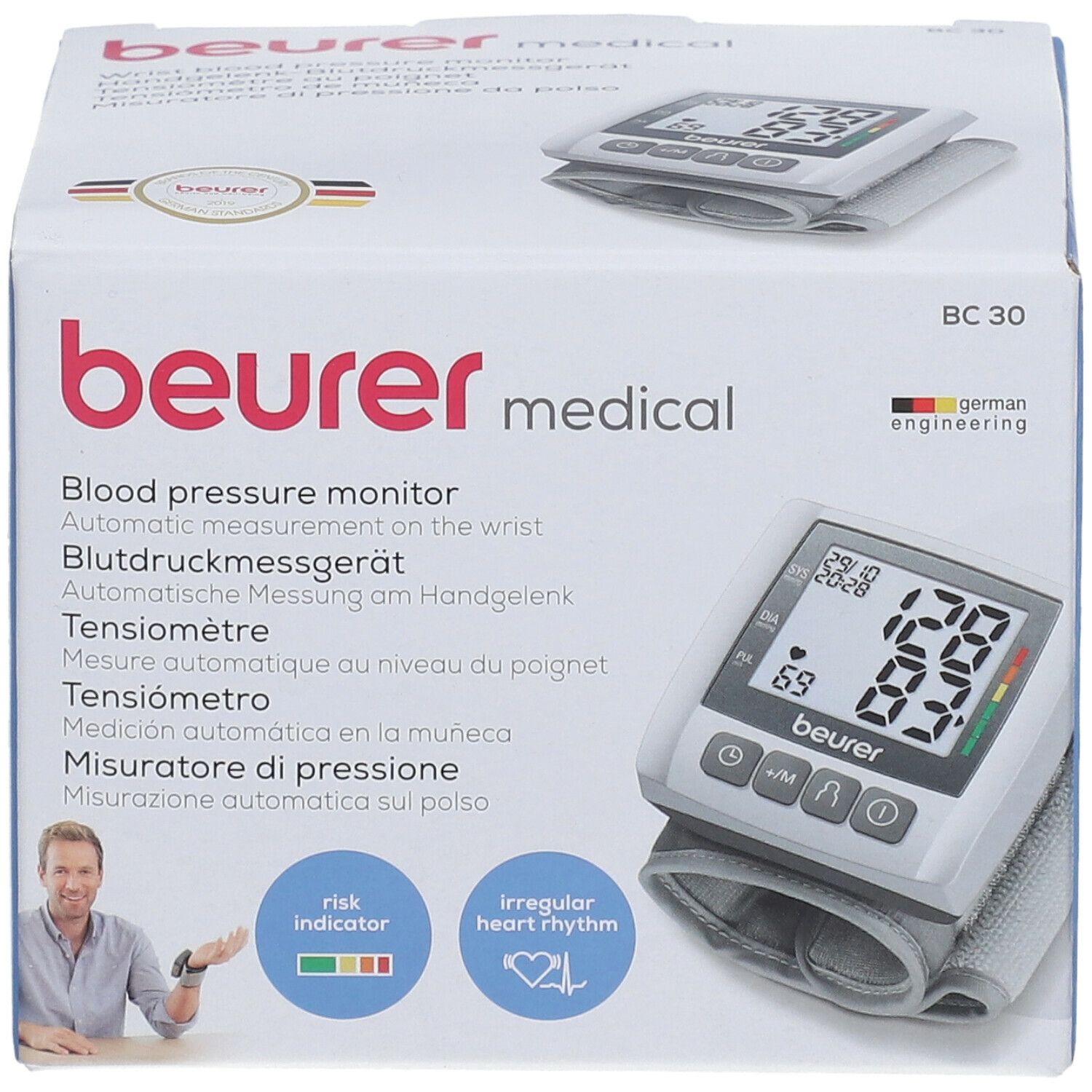 beurer Handgelenk Blutdruckmessgerät BC30