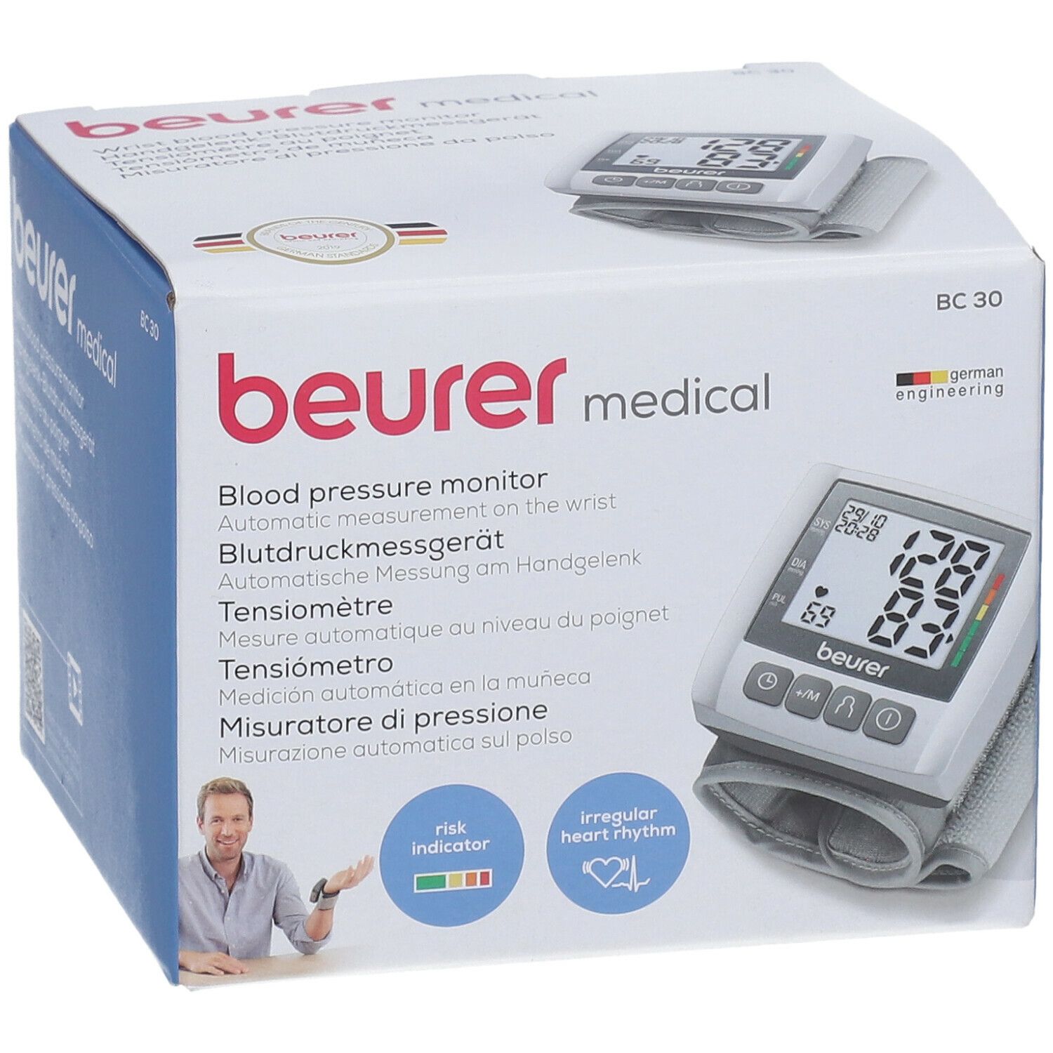 beurer Handgelenk Blutdruckmessgerät BC30