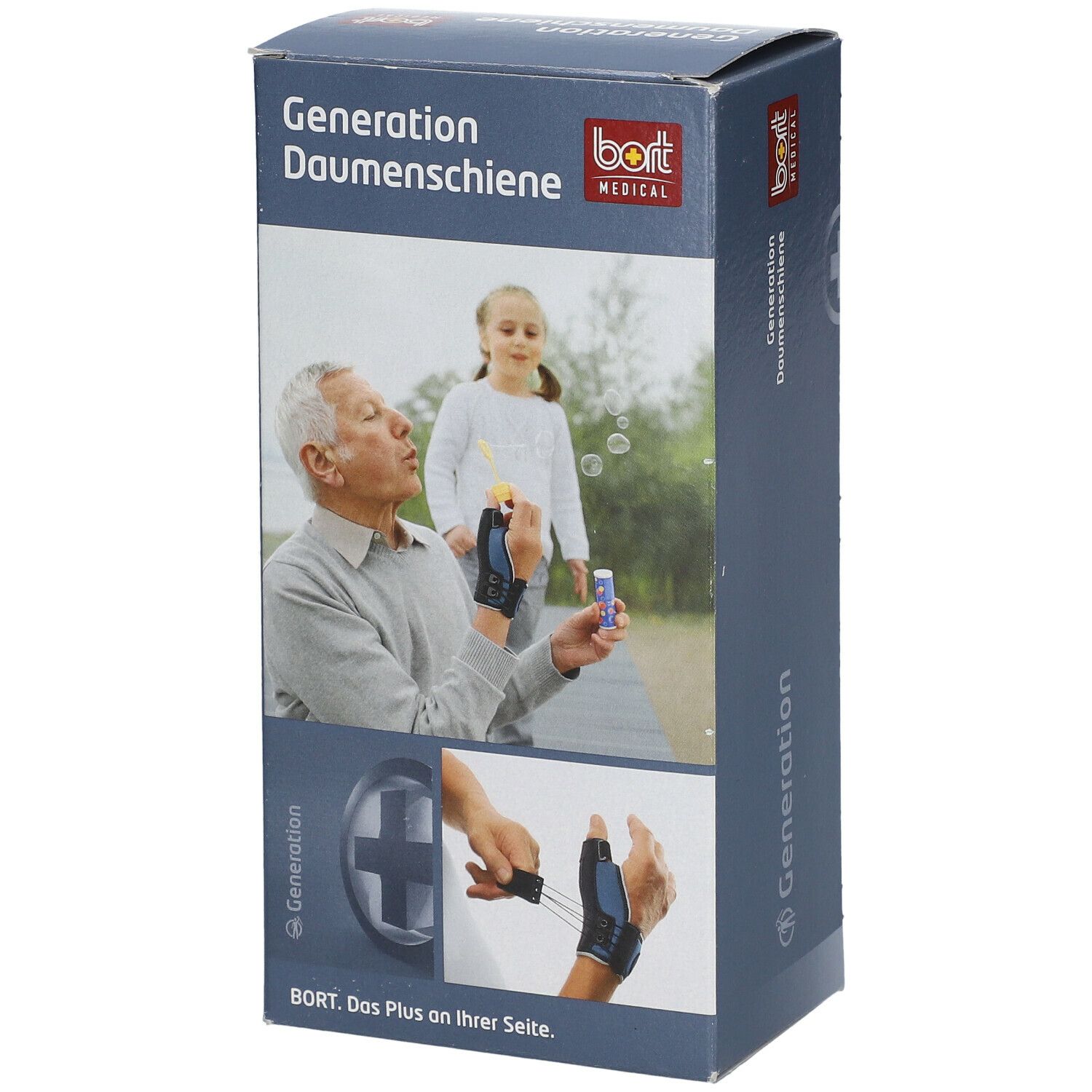 BORT Generation Daumenschiene links Gr. M blau