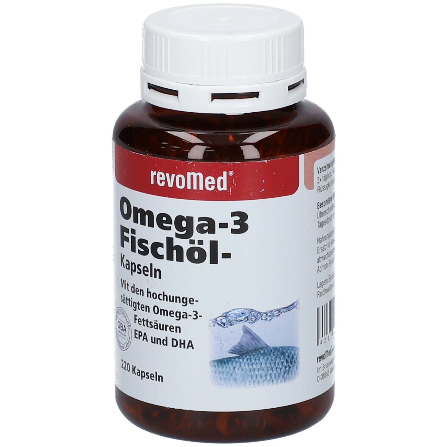revomed® Omega-3 Fischöl Kapseln