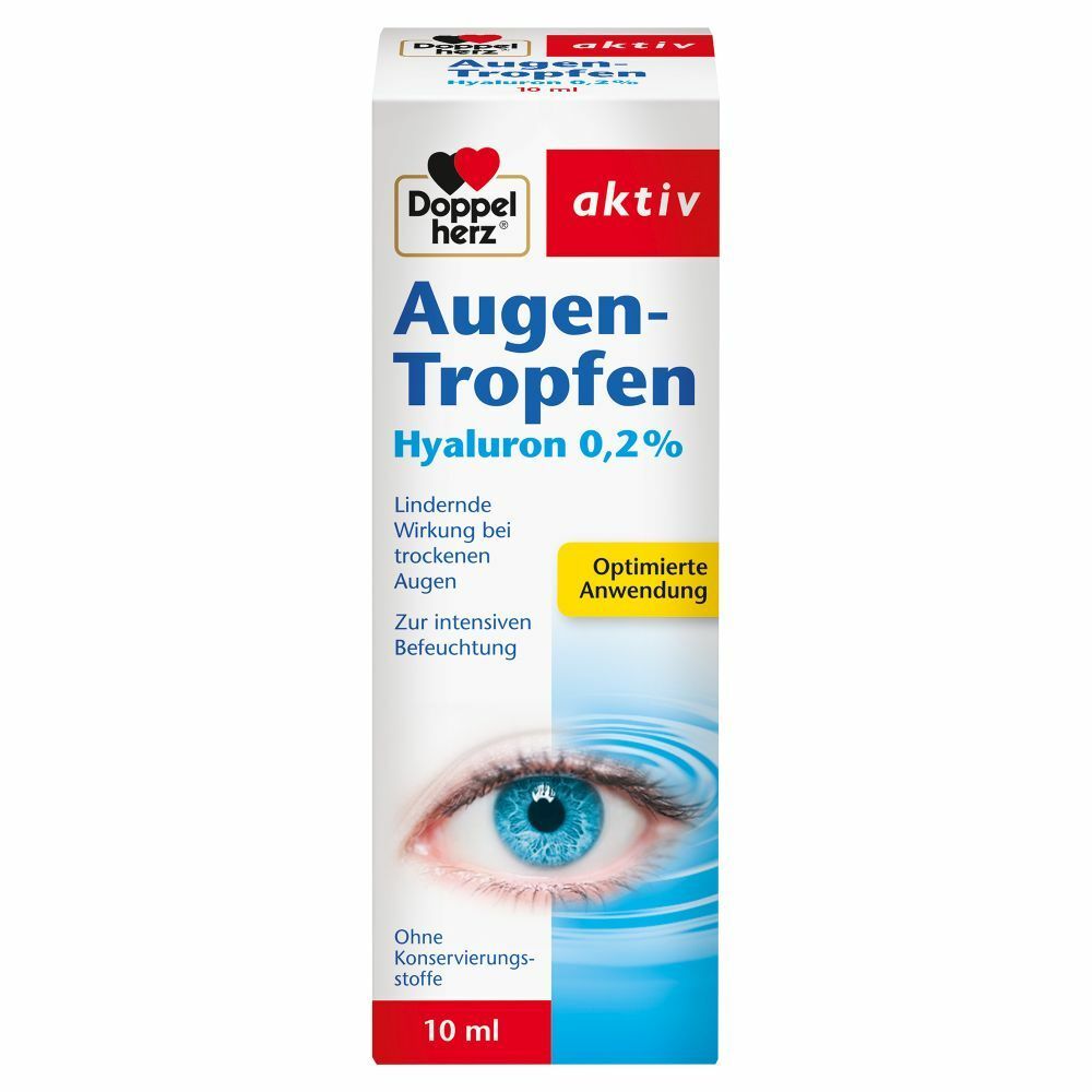 Doppelherz Augen-Tropfen Hyaluron 0,2 %