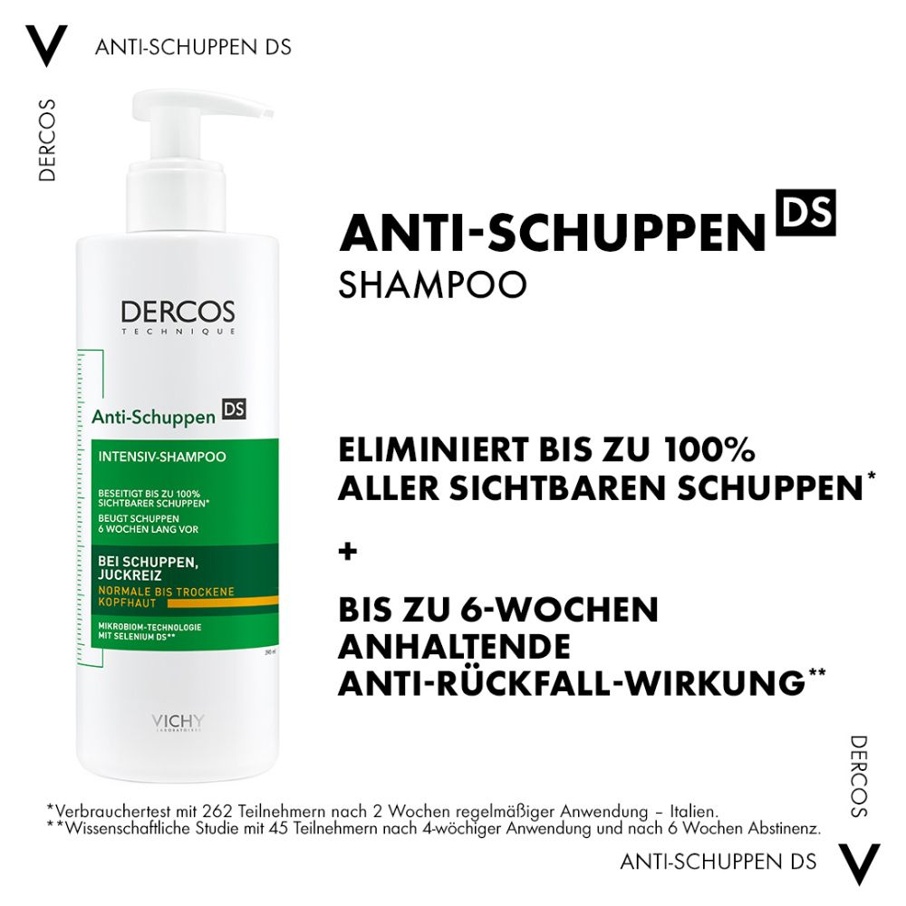 Vichy Dercos Anti-Schuppen Shampoo für normale bis trockene Kopfhaut