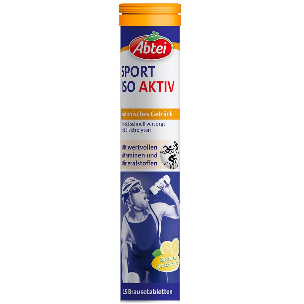 Abtei Sport Iso Aktiv Vitamines + Minéraux effervescents