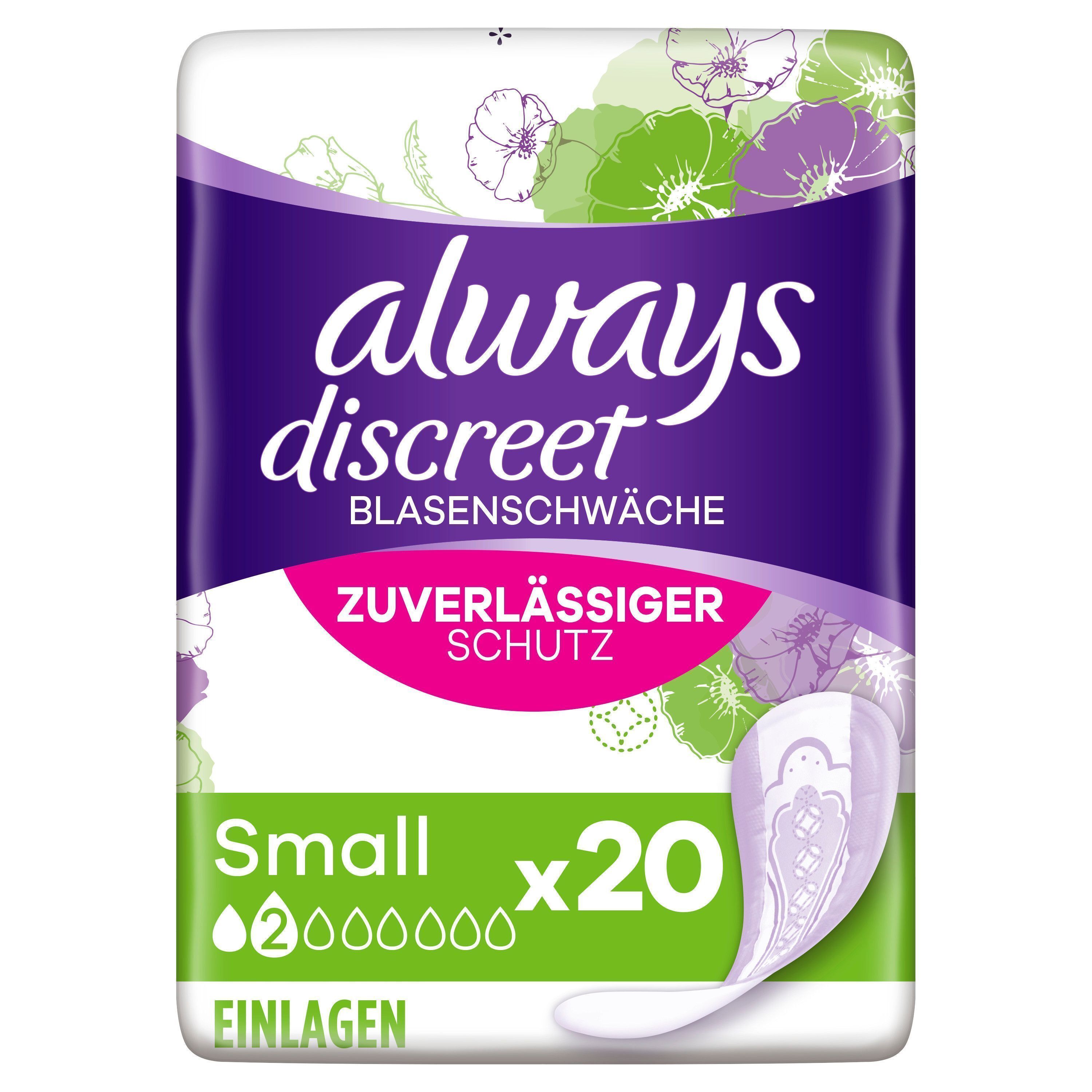 ALWAYS discreet Inkontinenz Einl.small