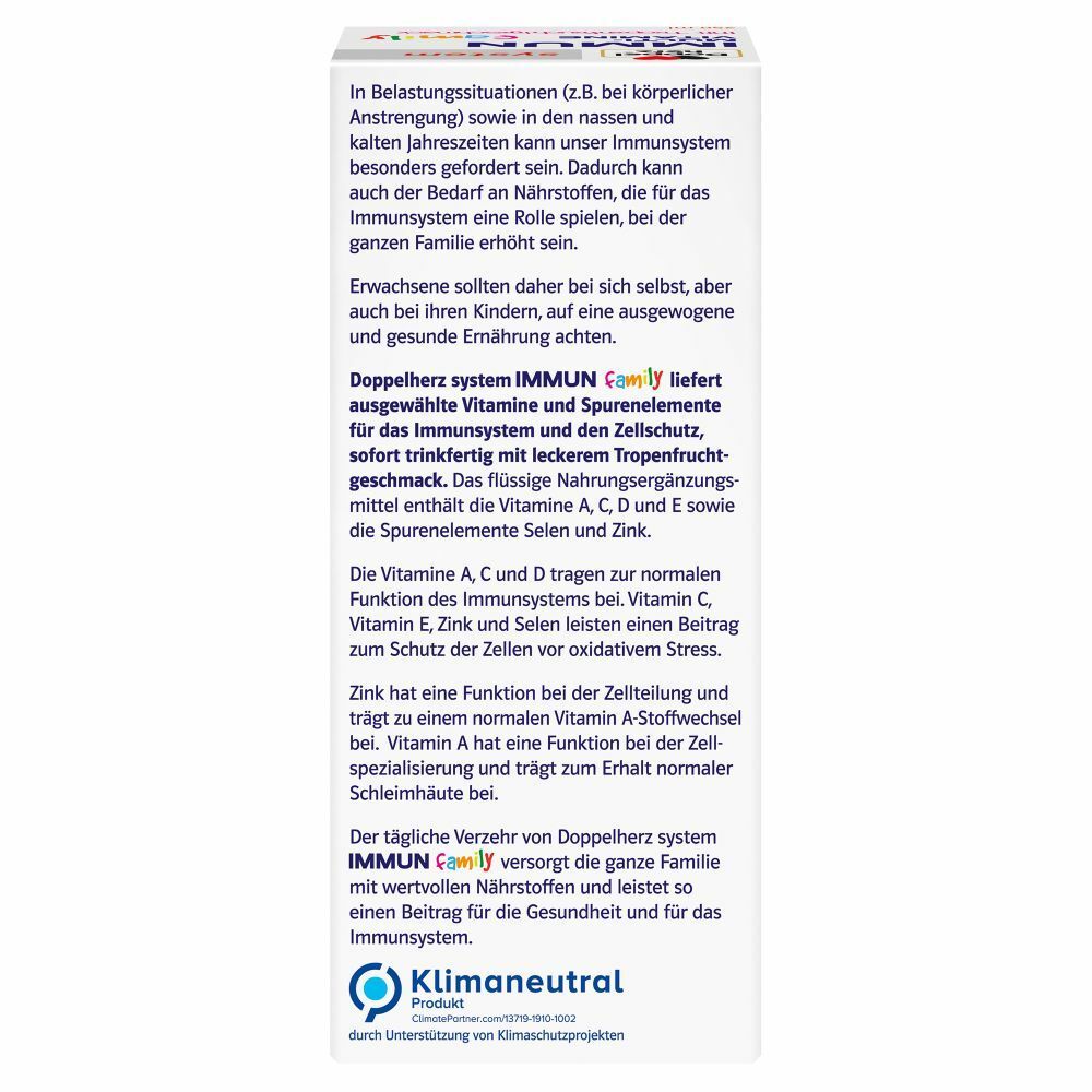 Doppelherz® system IMMUN Multivitamine family