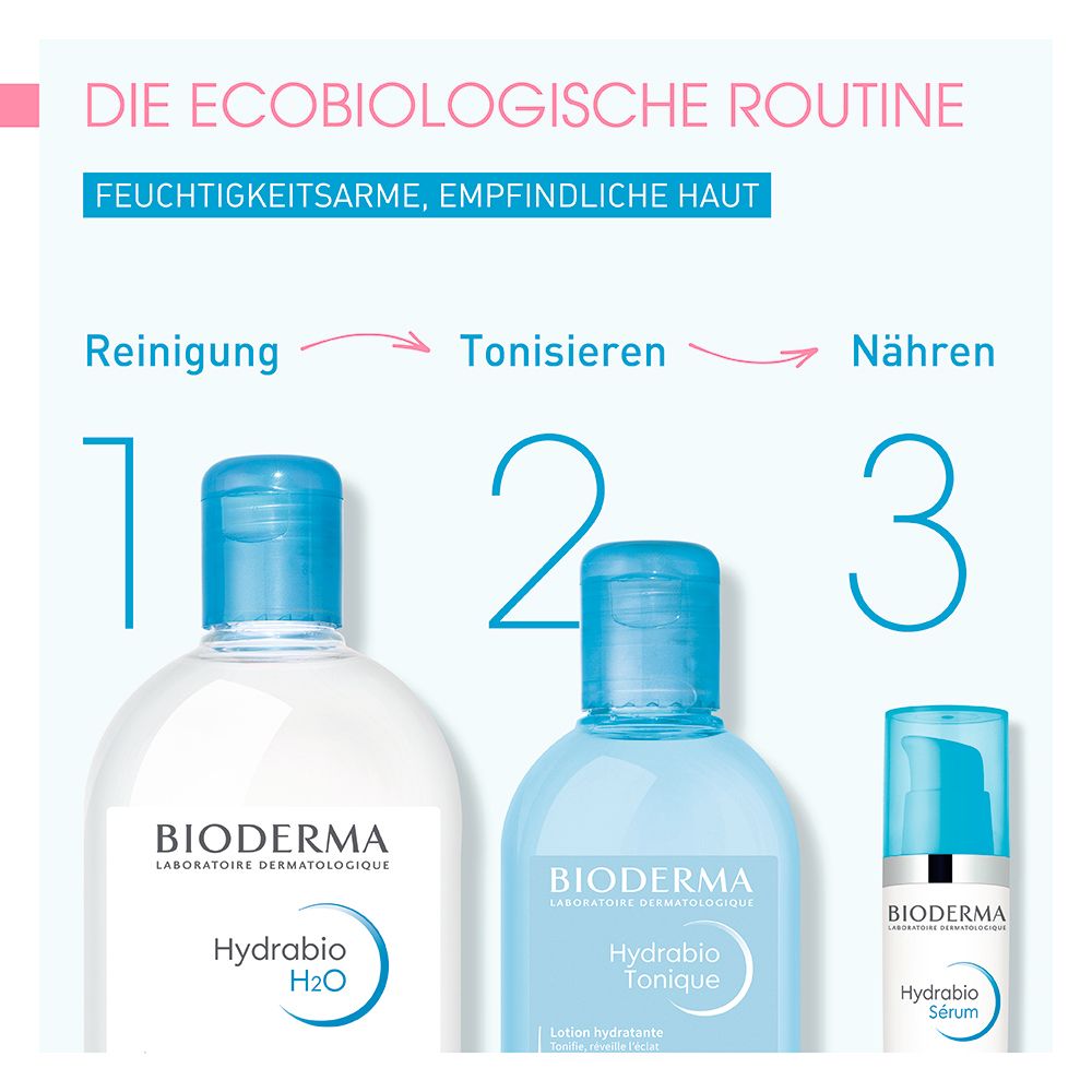 BIODERMA Hydrabio H2O Eau micellaire démaquillante hydratante