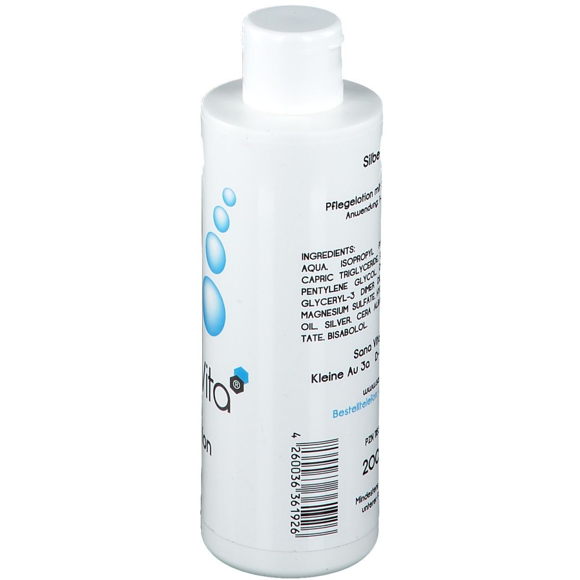 Sana Vita Silver Lotion