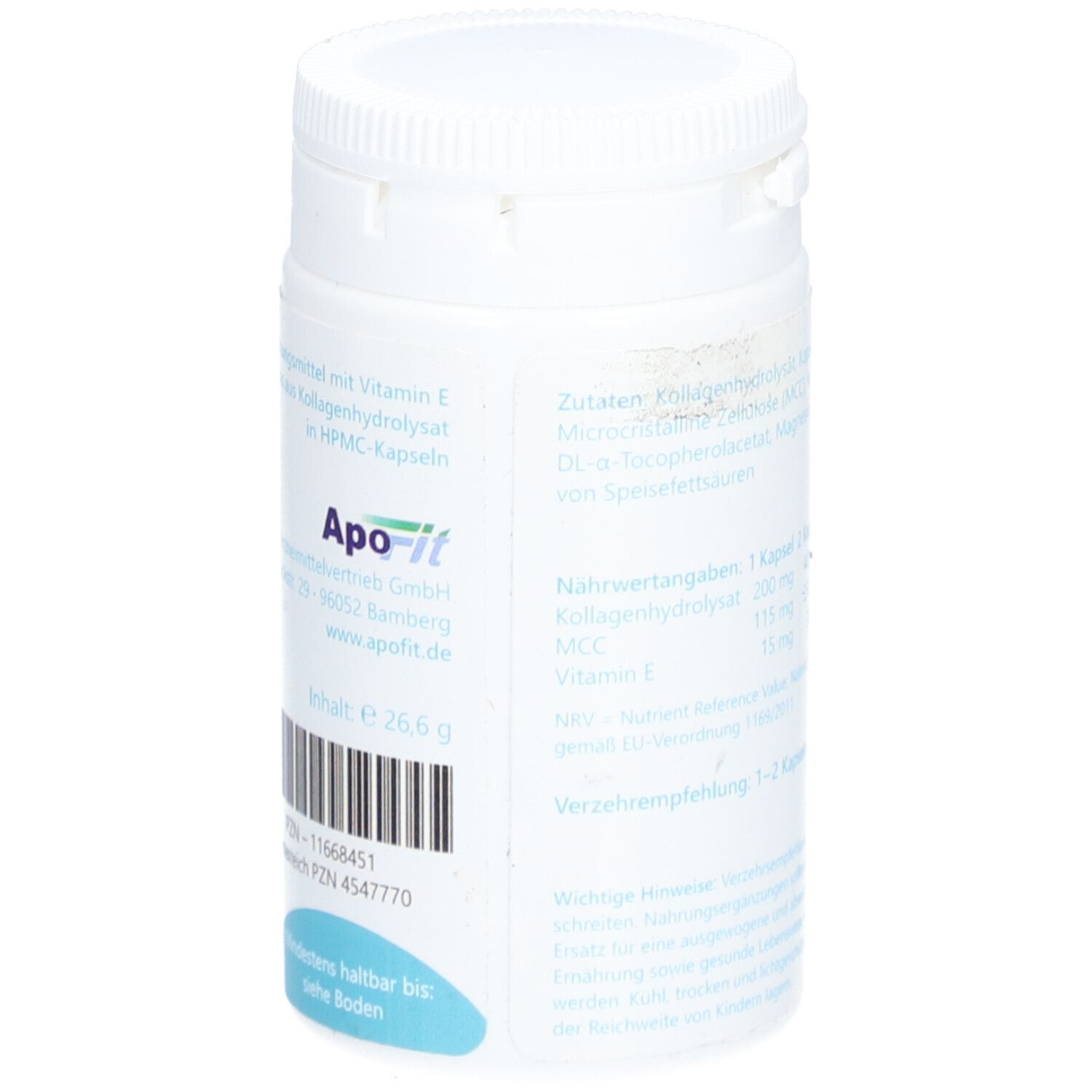 Kollagen Hydrolysat 200 mg Kapseln MediFit