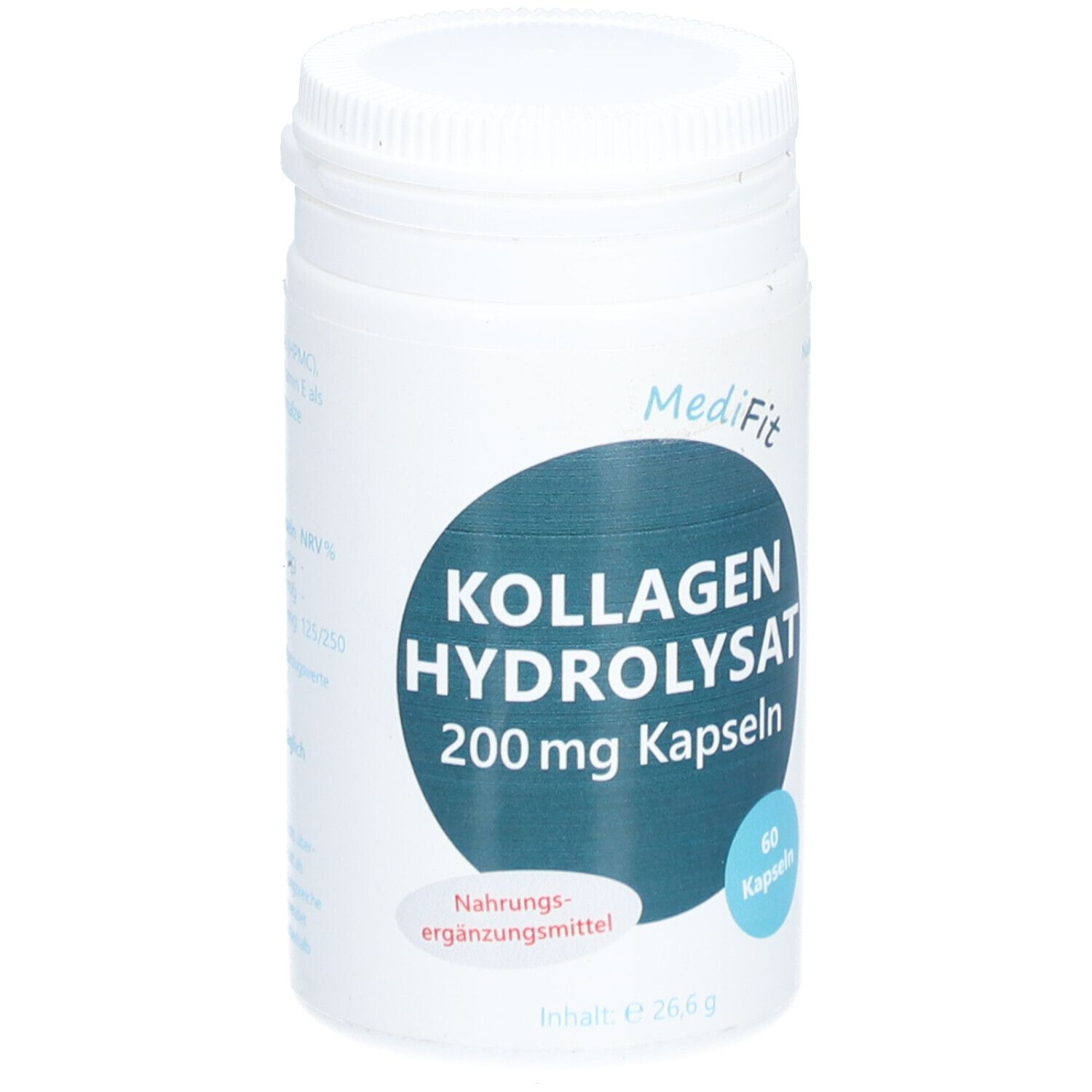 Kollagen Hydrolysat 200 mg Kapseln MediFit