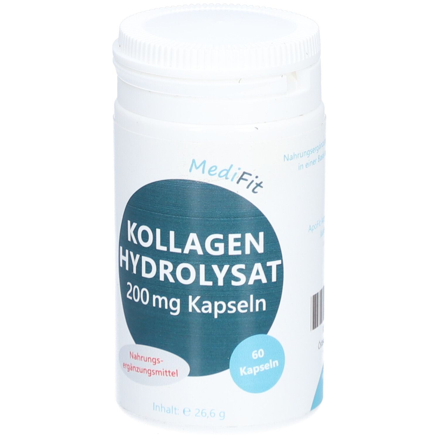 Kollagen Hydrolysat 200 mg Kapseln MediFit