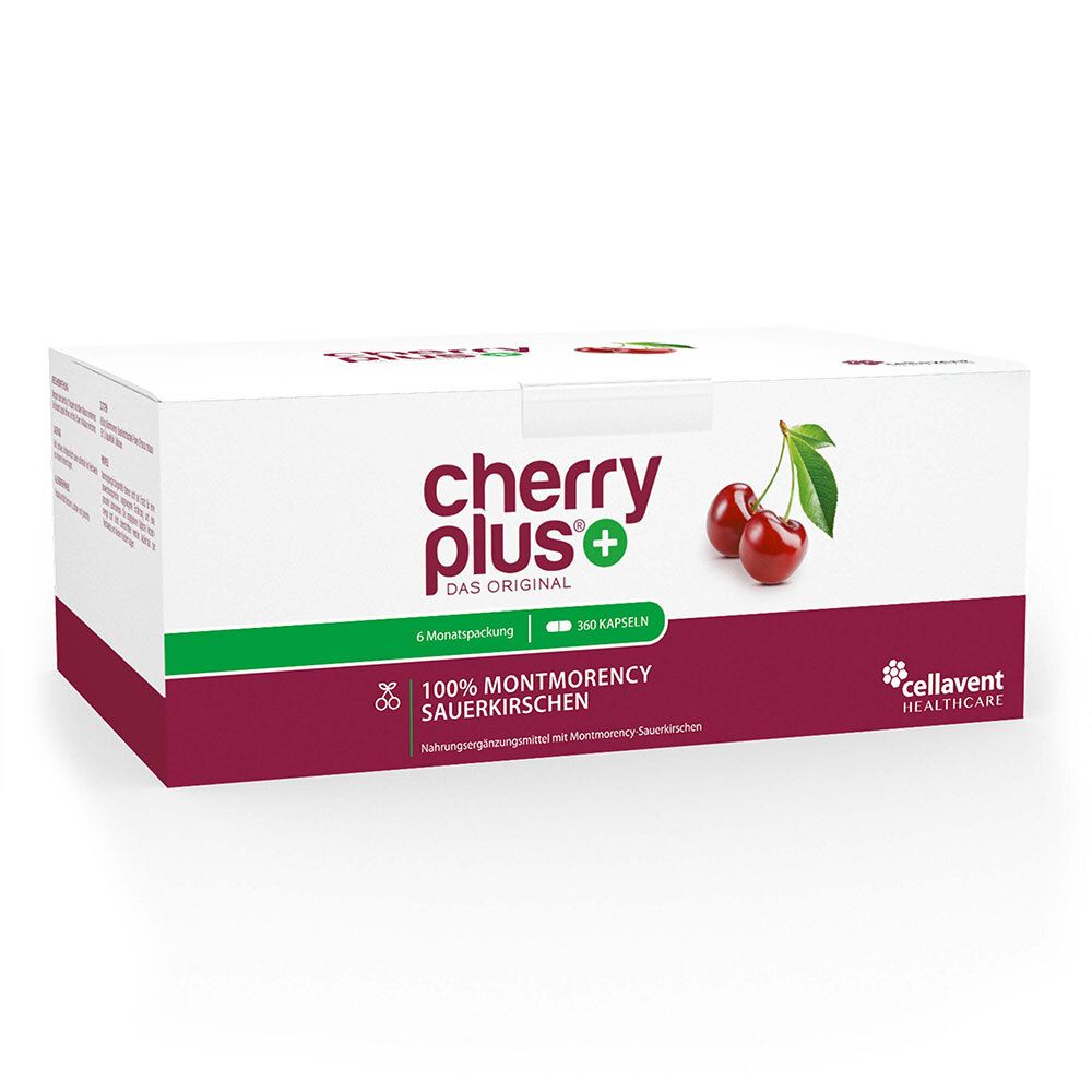 CHERRY PLUS® - Capsules de cerises acides Montmorency 360 pc(s