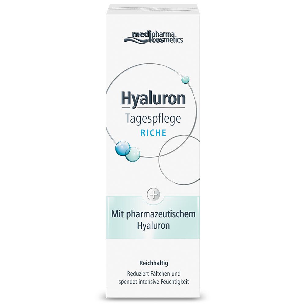 medipharma cosmetics Hyaluron Tagespflege riche