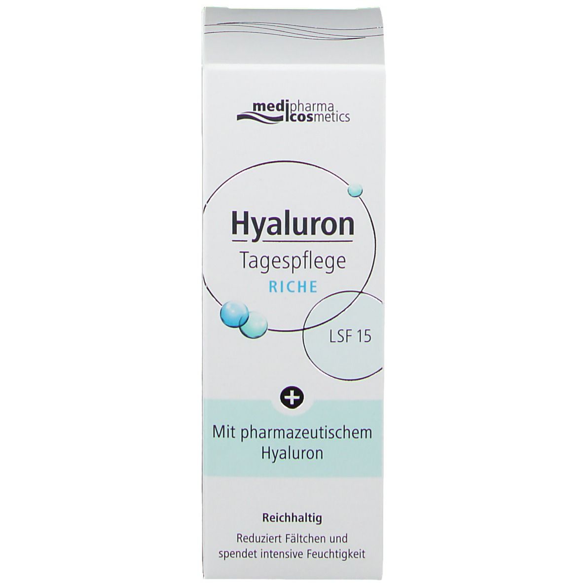 medipharma cosmestics Hyaluron Soin de Jour Riche SPF 15