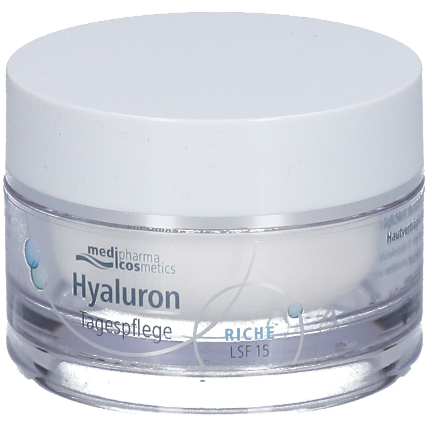 medipharma cosmestics Hyaluron Soin de Jour Riche SPF 15