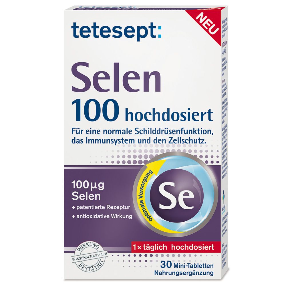tetesept® Sélénium 100