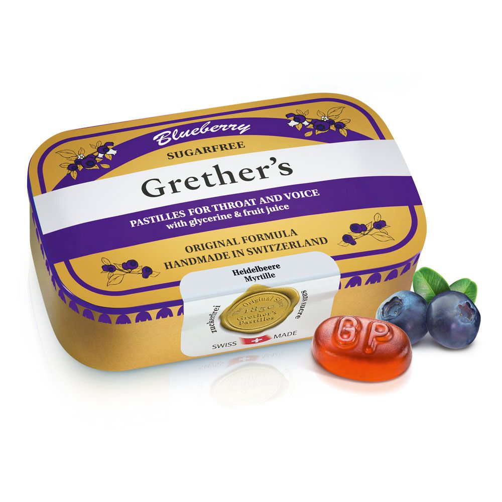 Grether‘s Pastilles - Blueberry