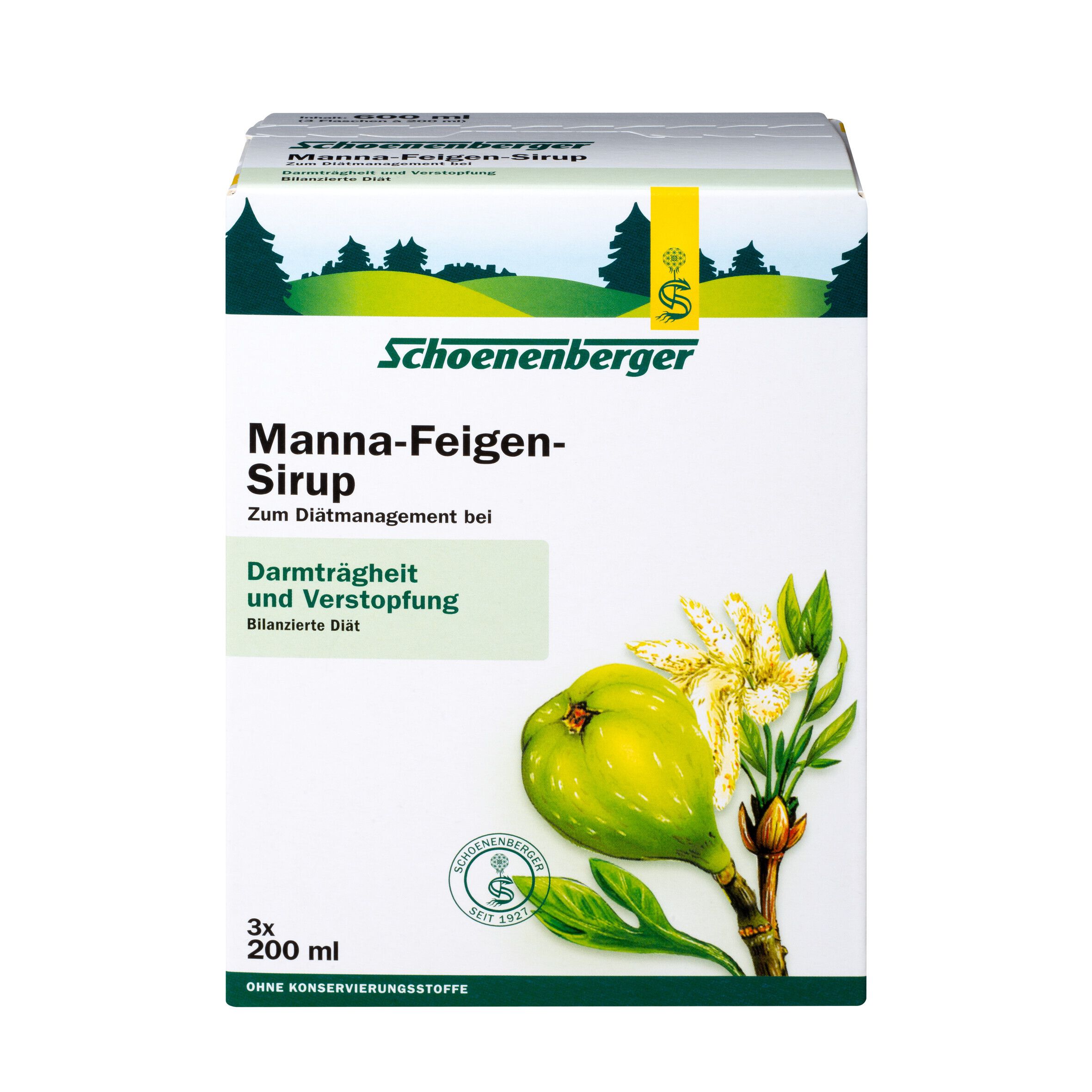 Schoenenberger® Sirop de Figue et Manne