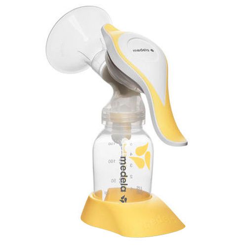 HARMONY Handmilchpumpe mit Calma-Sauger