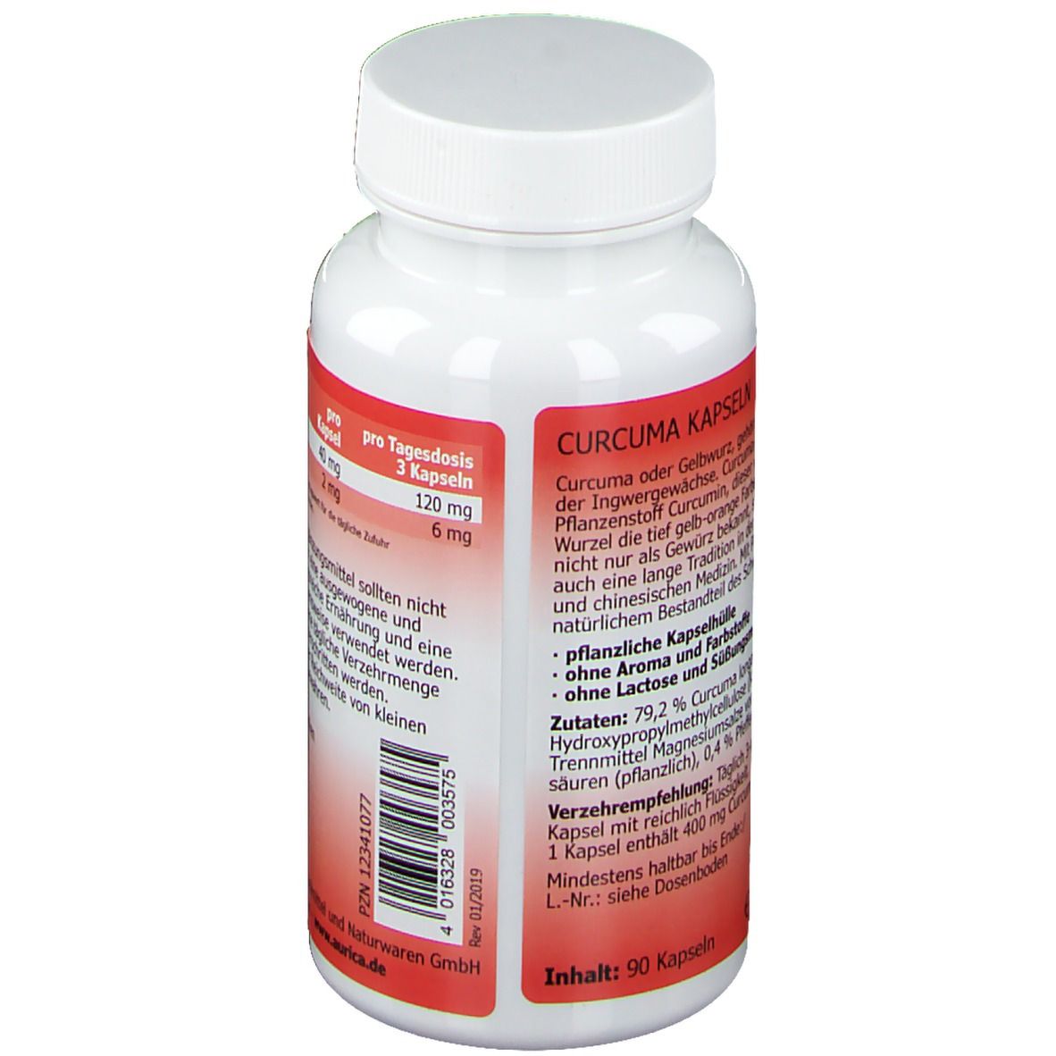 Aurica® Curcuma 400 mg