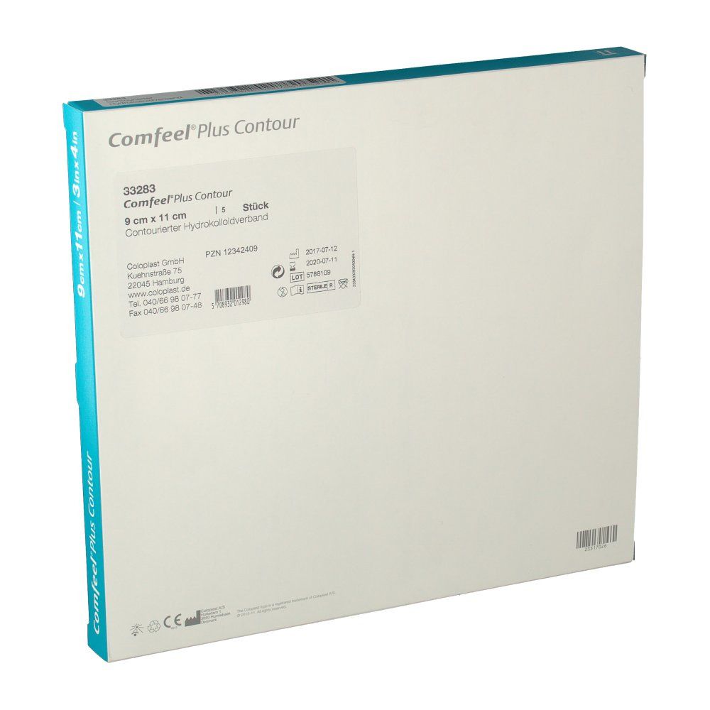 COMFEEL® Plus Contour Hydrokolloidverband 9 cm x 11 cm