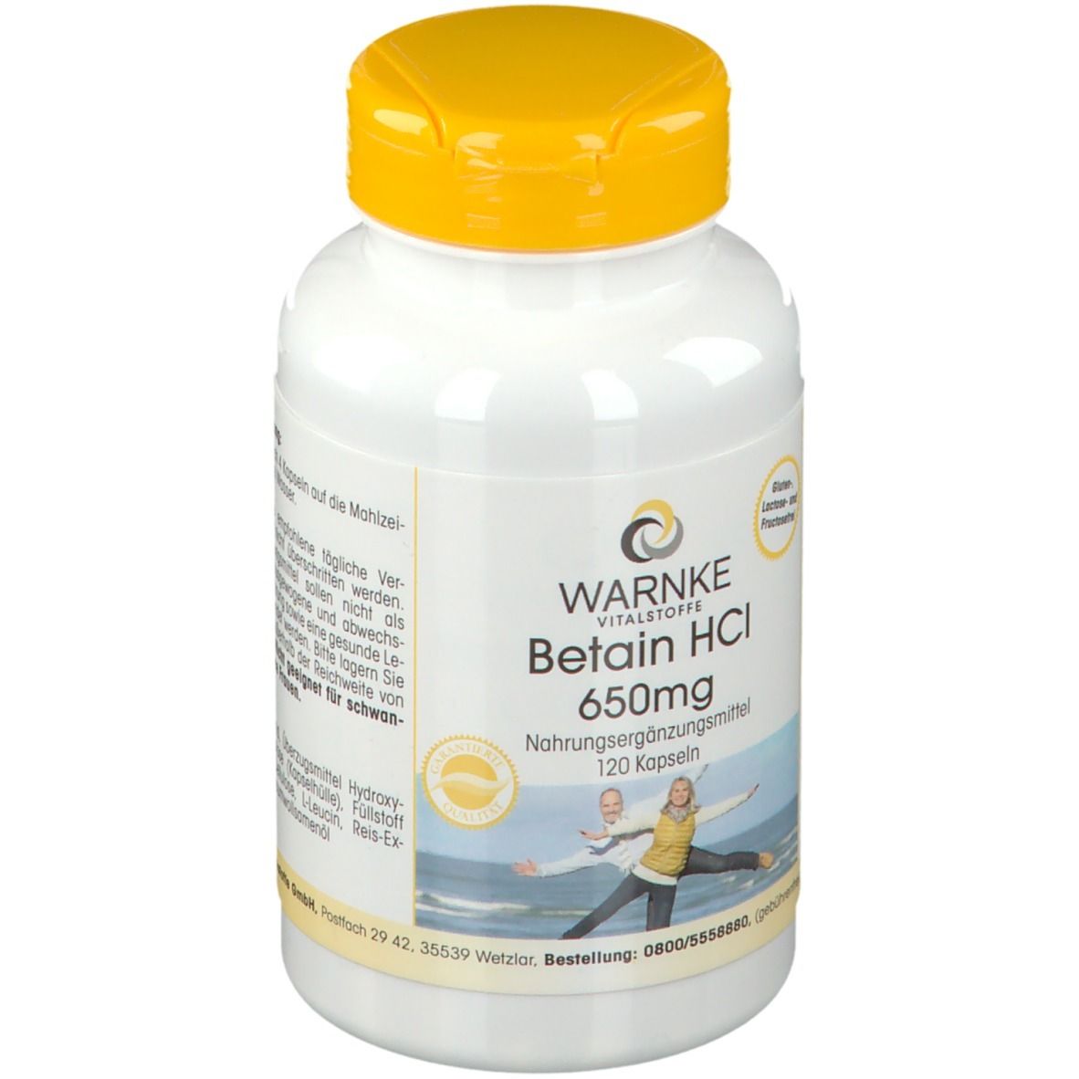 Betain HCL 650 mg