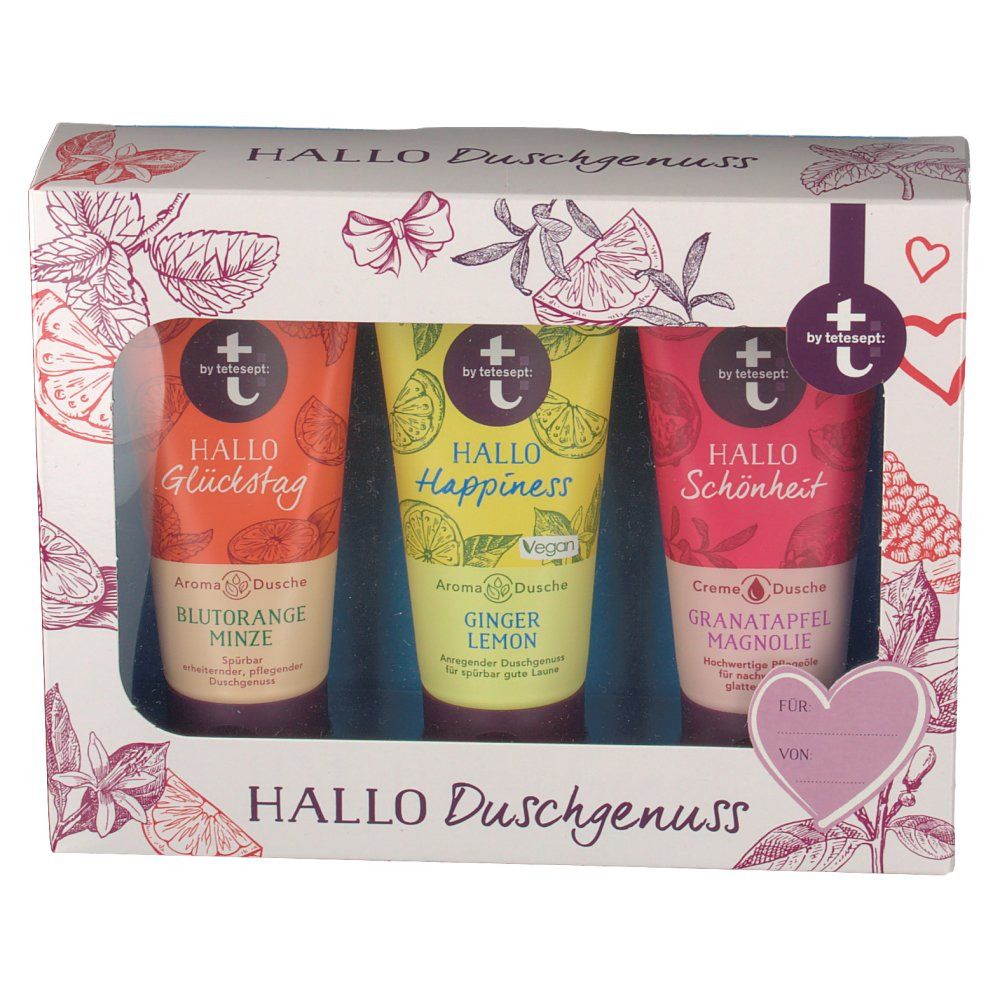 t by tetesept® Coffret cadeau Hello Plaisir de la douche