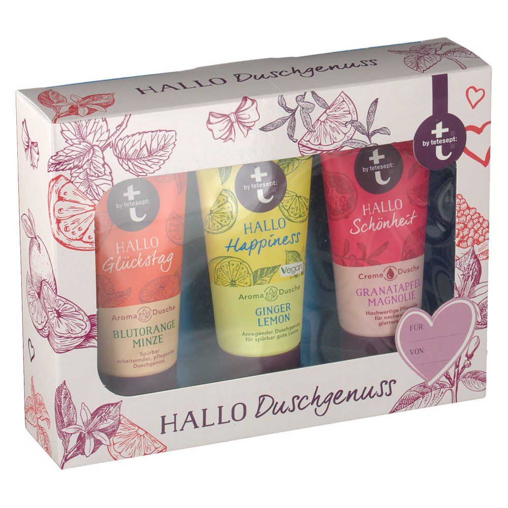 t by tetesept® Coffret cadeau Hello Plaisir de la douche