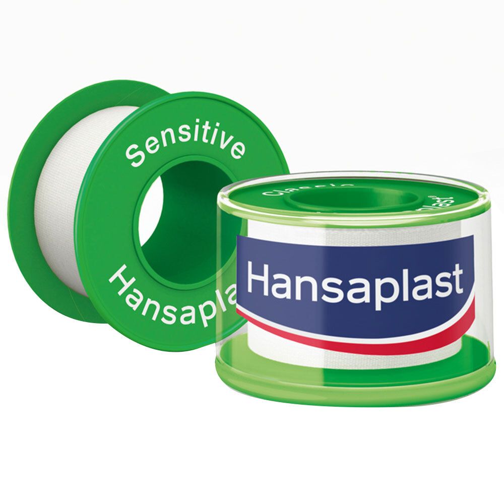Hansaplast Fixierpflaster Sensitiv 2,5 cm x 5 m