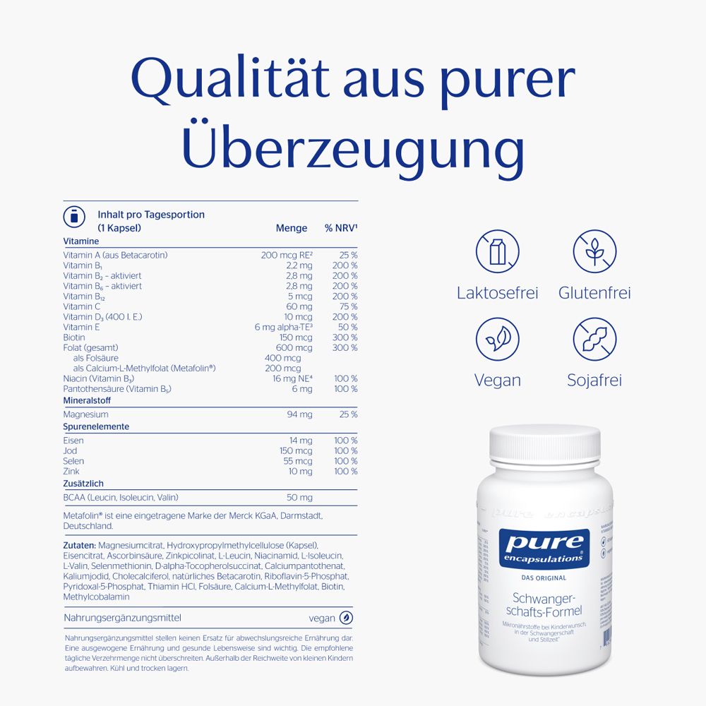 pure encapsulations® Boîte de grossesse