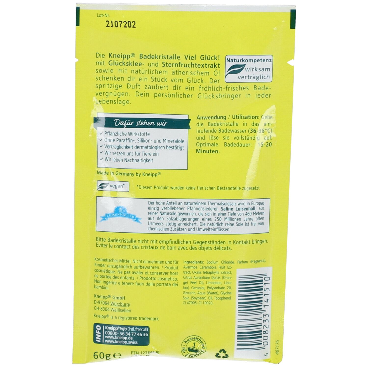 Kneipp® Bonne chance Criste de bain