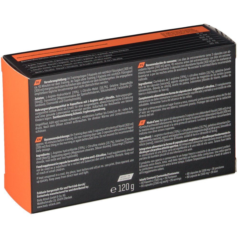 Body Attack Arginine Shock