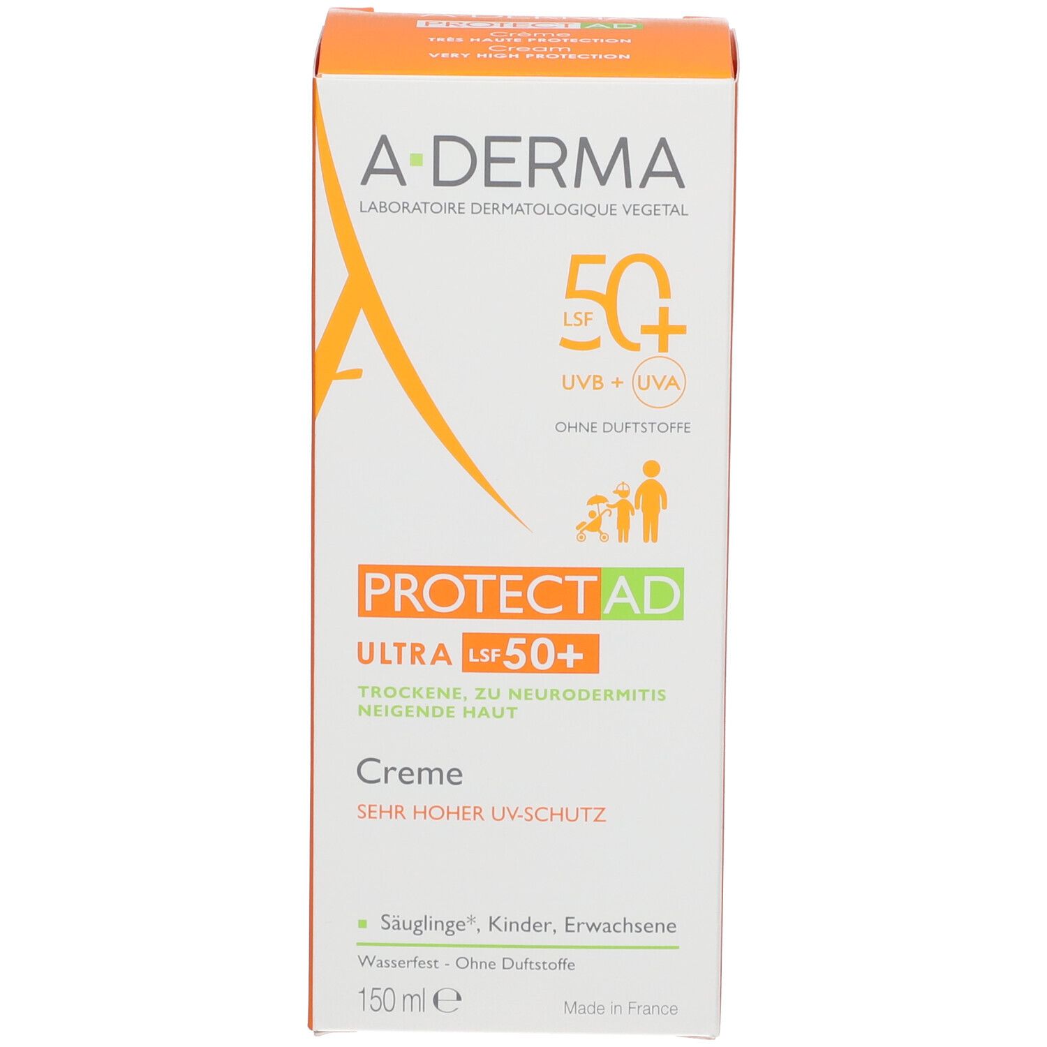 A-DERMA PROTECT AD SPF 50+ Creme