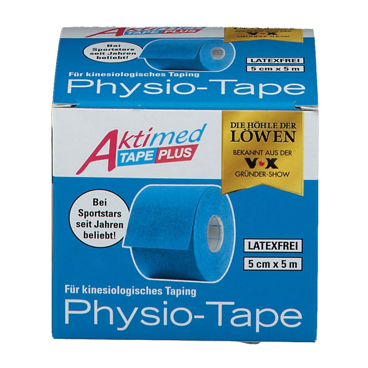 Aktimed® TAPE PLUS 5 cm x 5 m lightblue